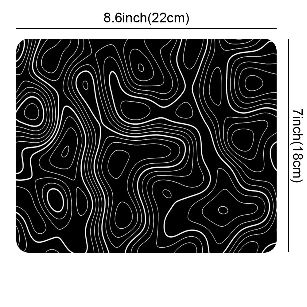 Multi Size Keyboard Non Slip Mouse Pad