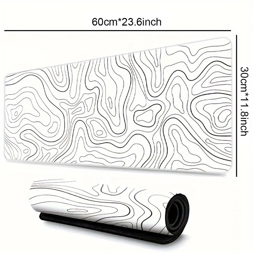 Multi Size Keyboard Non Slip Mouse Pad