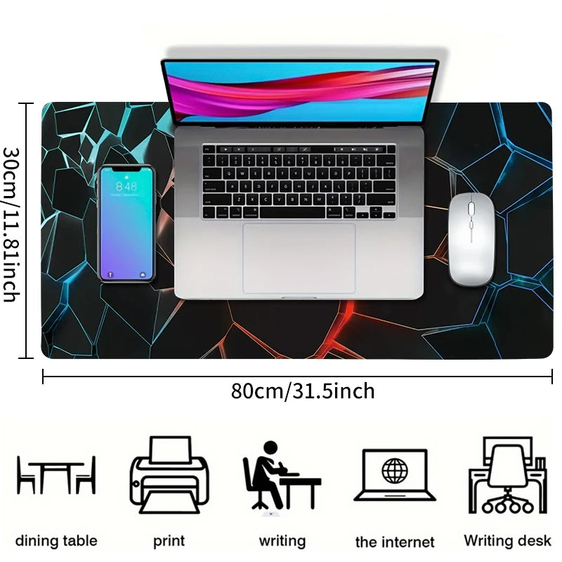 Multi Size Keyboard Non Slip Mouse Pad