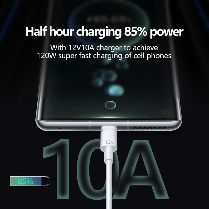 USB to Type C Cable Super Fast Charging Cable