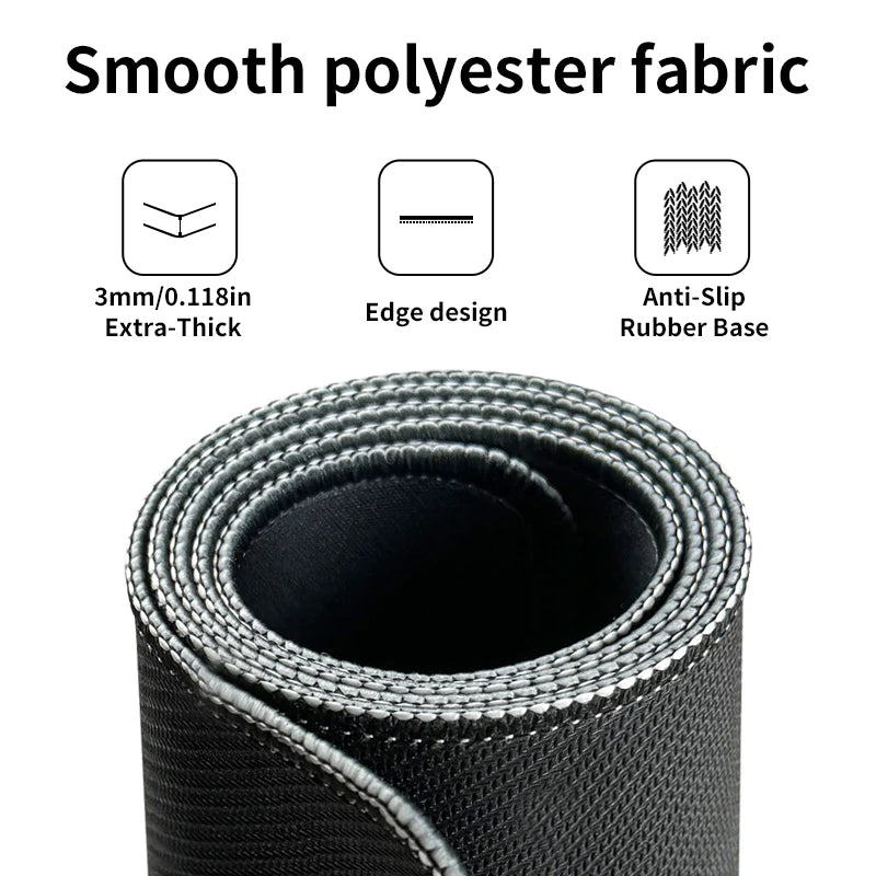 Multi Size Keyboard Non Slip Mouse Pad