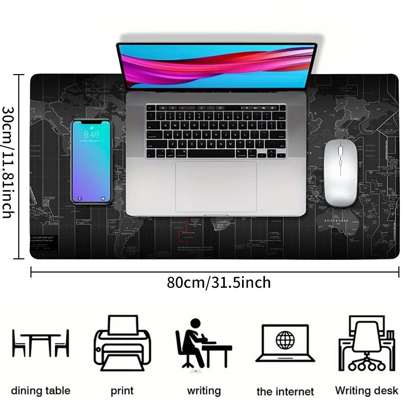 Multi Size Keyboard Non Slip Mouse Pad