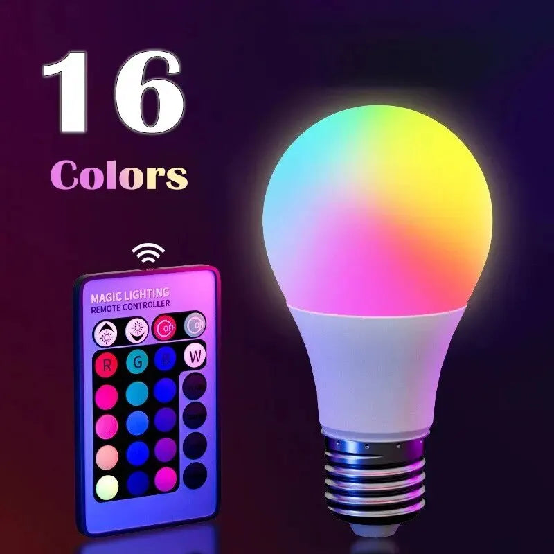 16 Colour LED Bulb