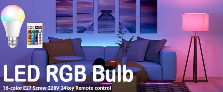 16 Colour LED Bulb