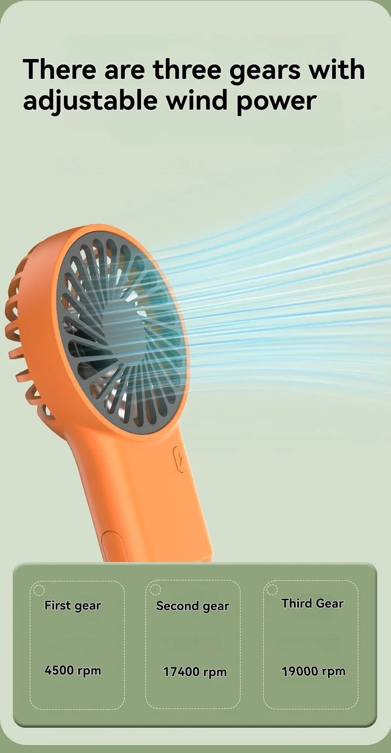 Foldable Desktop USB Rechargeable Mini Fan