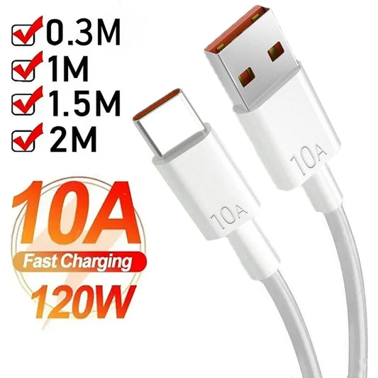 USB to Type C Cable Super Fast Charging Cable